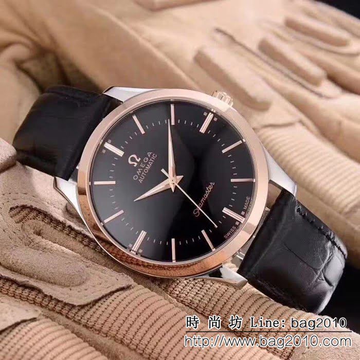 歐米茄OMEGA 經典大三針 全自動機械 精品男士腕表 WSS1184